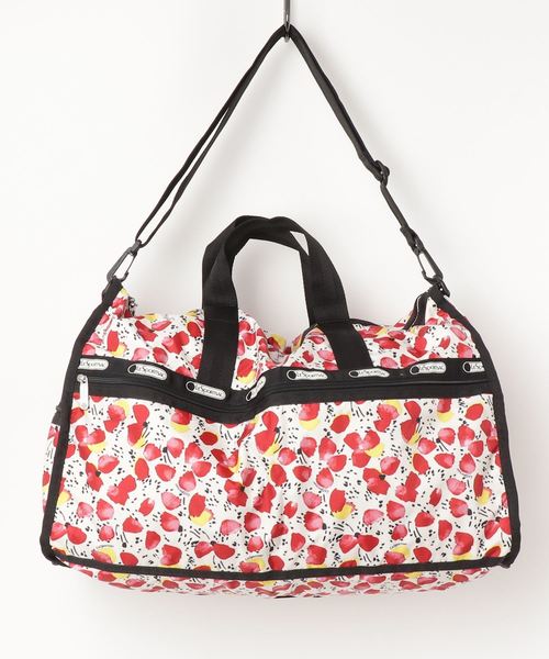 LeSportsac（レスポートサック）の「LeSportsac Large Weekender レスポートサック ラージ ウィークエンダー 2WAY ボストンバッグ（ボストンバッグ・レディース・ブラック/ベージュ/ネイビー/ブラウン/レッド/ピンク/その他1/その他2/その他3/その他4/その他5/ホワイト系その他/ブラック系その他/グレー系その他/ブラウン系その他/ベージュ系その他/ブルー系その他/ピンク系その他/レッド系その他/ライトピンク/その他6/その他7/その他8/その他9/その他10/その他11/その他12/その他13/その他14/その他15/その他16/その他17/その他18/その他19/その他20/その他21/その他22/その他23/その他24/その他25/その他26/その他27/その他28/その他29/その他30/その他32/ホワイト系その他2/ホワイト系その他3/ブラック系その他2/ブラック系その他3/ブラック系その他4/ブラック系その他5/ブラック系その他6/ブラック系その他7/ブラウン系その他2/ブラウン系その他3/ブラウン系その他4/ベージュ系その他2/ベージュ系その他3/ブルー系その他2/ブルー系その他3/ブルー系その他4/ブルー系その他7/ピンク系その他2/ピンク系その他3/ピンク系その他4/ピンク系その他5/ピンク系その他6/ピンク系その他7/レッド系その他2/ブラック系1/ブラック系2/ブラック系3/ブラック系4/ブラック系5/ブラック系6/ブラック系7/ブラック系8/ブラック系9/アイボリー系1/アイボリー系2/ネイビー系1/ネイビー系2/ネイビー系3/ネイビー系4/ネイビー系5/ネイビー系6/ネイビー系7/ブルー系1・FREE）」の4枚目の写真