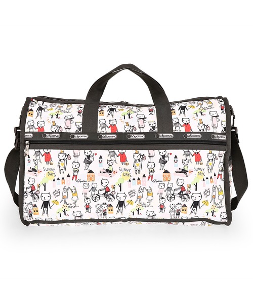 LeSportsac（レスポートサック）の「LeSportsac Large Weekender レスポートサック ラージ ウィークエンダー 2WAY ボストンバッグ（ボストンバッグ・レディース・ブラック/ベージュ/ネイビー/ブラウン/レッド/ピンク/その他1/その他2/その他3/その他4/その他5/ホワイト系その他/ブラック系その他/グレー系その他/ブラウン系その他/ベージュ系その他/ブルー系その他/ピンク系その他/レッド系その他/ライトピンク/その他6/その他7/その他8/その他9/その他10/その他11/その他12/その他13/その他14/その他15/その他16/その他17/その他18/その他19/その他20/その他21/その他22/その他23/その他24/その他25/その他26/その他27/その他28/その他29/その他30/その他32/ホワイト系その他2/ホワイト系その他3/ブラック系その他2/ブラック系その他3/ブラック系その他4/ブラック系その他5/ブラック系その他6/ブラック系その他7/ブラウン系その他2/ブラウン系その他3/ブラウン系その他4/ベージュ系その他2/ベージュ系その他3/ブルー系その他2/ブルー系その他3/ブルー系その他4/ブルー系その他7/ピンク系その他2/ピンク系その他3/ピンク系その他4/ピンク系その他5/ピンク系その他6/ピンク系その他7/レッド系その他2/ブラック系1/ブラック系2/ブラック系3/ブラック系4/ブラック系5/ブラック系6/ブラック系7/ブラック系8/ブラック系9/アイボリー系1/アイボリー系2/ネイビー系1/ネイビー系2/ネイビー系3/ネイビー系4/ネイビー系5/ネイビー系6/ネイビー系7/ブルー系1・FREE）」の3枚目の写真