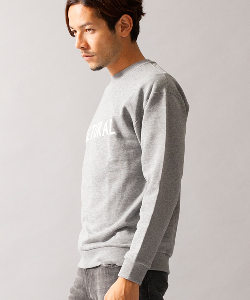 BEAUTY&YOUTH UNITED ARROWS（ビューティーアンドユースユナイテッドアローズ）の「BY ∴ クリア スウェット クルーネック ドロップ ◆（スウェット・メンズ・ホワイト/グレー/ネイビー・LARGE/SMALL/X-LARGE/MEDIUM）」の9枚目の写真