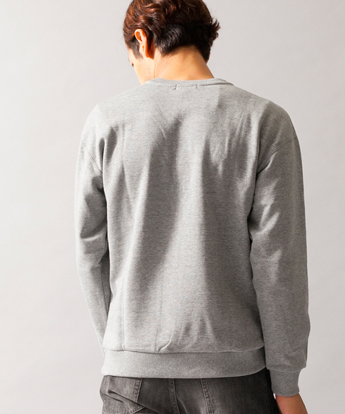 BEAUTY&YOUTH UNITED ARROWS（ビューティーアンドユースユナイテッドアローズ）の「BY ∴ クリア スウェット クルーネック ドロップ ◆（スウェット・メンズ・ホワイト/グレー/ネイビー・LARGE/SMALL/X-LARGE/MEDIUM）」の11枚目の写真