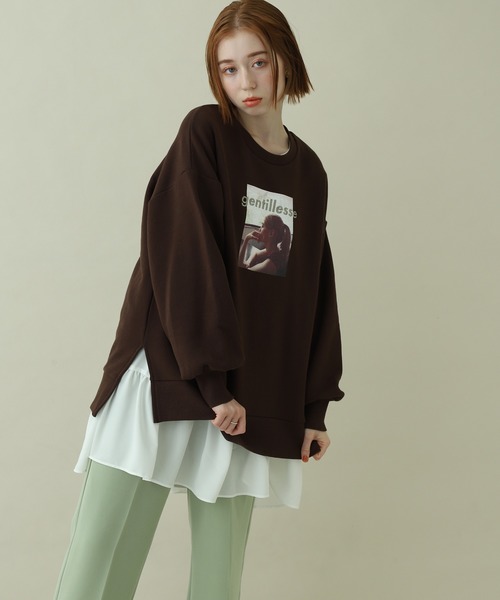 one after another NICE CLAUP(ワンアフターアナザーナイスクラップ)の「カラースラックスパンツ(スラックス・レディース・グレー/モカ/ミント/イエロー/ピンク・SMALL/MEDIUM)」の15枚目の写真