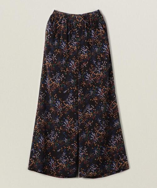 ASTRAET（アストラット）の「＜ASTRAET（アストラット）＞フラワープリント イージー ワイドパンツ（その他パンツ・レディース・ネイビー/ブラウン・00/0/1）」の8枚目の写真