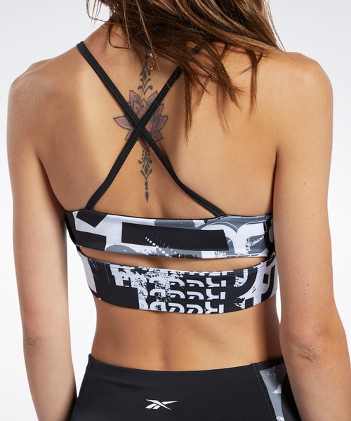 Reebok(リーボック)の「ローインパクト ブラ / Meet You There Low-Impact Bra(スポーツブラ・レディース・ブラック/ブルー・LARGE/X-LARGE/XX-LARGE/MEDIUM/SMALL)」の5枚目の写真