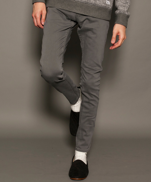 MONKEY TIME(モンキータイム)の「MT ストレッチ デニム ジェギンス§◇(その他パンツ・メンズ・ダークグレー/ブラック/その他1・MEDIUM/X-LARGE/SMALL/LARGE)」の1枚目の写真