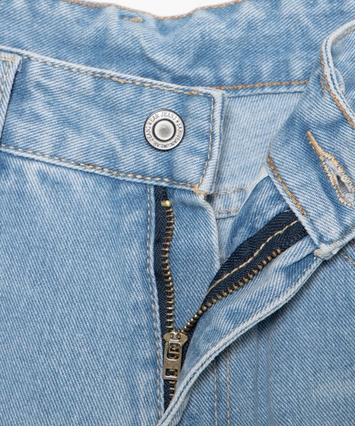 DING（ディング）の「DING/サイドスリットデニムパンツ（デニムパンツ・レディース・ライトブルー・S/M）」の12枚目の写真