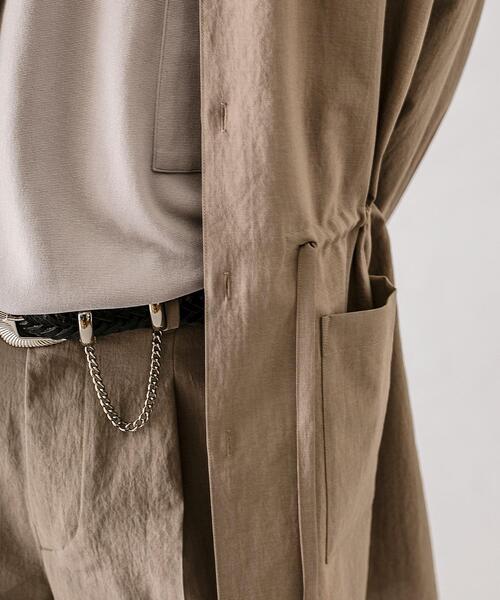 MONKEY TIME(モンキータイム)の「<monkey time> PE/TRO LONG SHIRT/ロングシャツ(シャツ/ブラウス・メンズ・コバルトブルー/ベージュ・S/M/XL/L)」の22枚目の写真