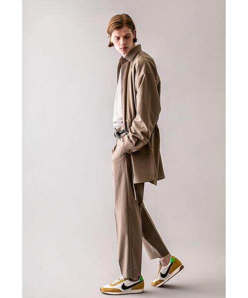 MONKEY TIME(モンキータイム)の「<monkey time> PE/TRO LONG SHIRT/ロングシャツ(シャツ/ブラウス・メンズ・コバルトブルー/ベージュ・S/M/XL/L)」の8枚目の写真