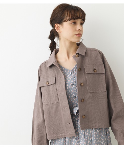 新品国内正規 クロップドジャケット ミリタリージャケット Avan Lily アヴァンリリィ のファッション 国内外の人気集結 Arenatheatre Net