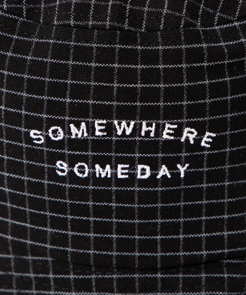 WEGO(ウィゴー)の「WEGO/チェックロゴバケットハット(ハット・レディース・ブラック/ホワイト・FREE)」の11枚目の写真