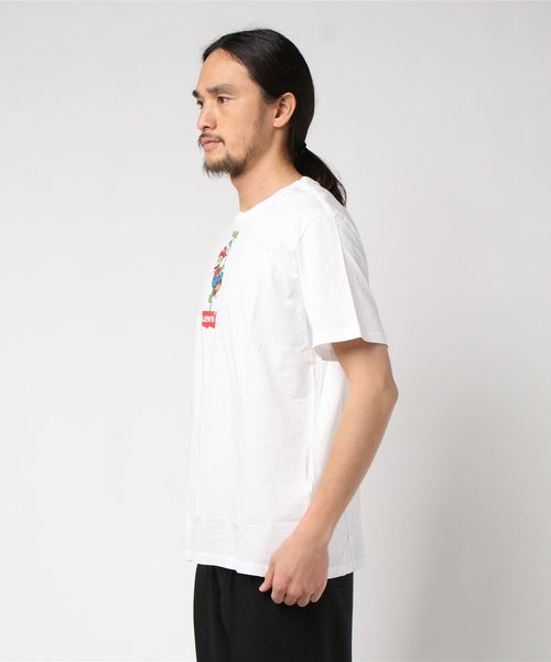 Levi's（リーバイス）の「LEVI’S(R) X SUPER MARIO(TM) グラフィッククルーネックTシャツ MARIO BW VINE WHITE（Tシャツ/カットソー・メンズ・マルチ・S/M/L/XL）」の10枚目の写真