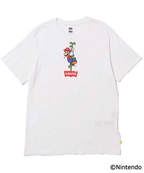 Levi's（リーバイス）の「LEVI’S(R) X SUPER MARIO(TM) グラフィッククルーネックTシャツ MARIO BW VINE WHITE（Tシャツ/カットソー・メンズ・マルチ・S/M/L/XL）」の3枚目の写真