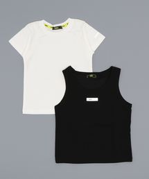 BBDL（ビービーディーエル）の「BBDL メッシュタンクトップ付きTシャツ 3958K（Tシャツ/カットソー）」