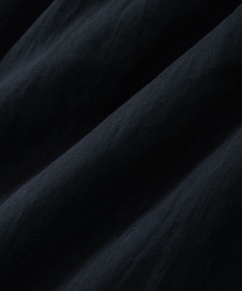 ADAM ET ROPE'（アダムエロペ）の「シアーギャザーチュニック（ワンピース・レディース・ブラック/カーキ・FREE）」の6枚目の写真