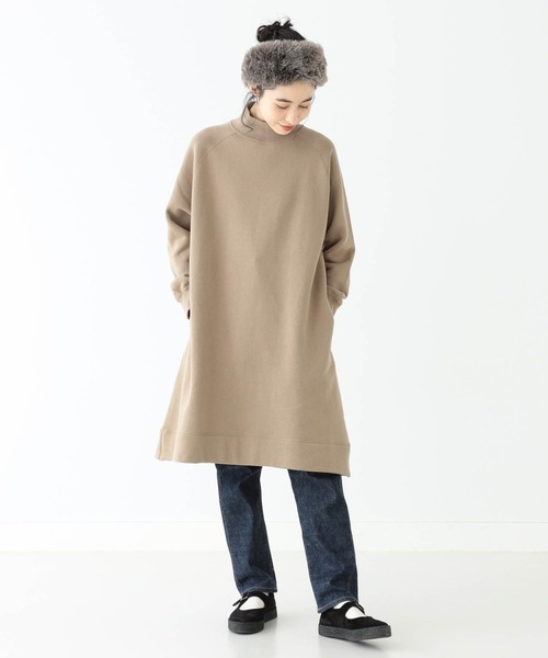 タートルネック テリーフリース セール リブ Beams Boy Boy ビームスボーイ のファッション リブ テリーフリース ワンピース ドレス ワンピース ワンピース Beams 楽天カード分割 の ワンピース