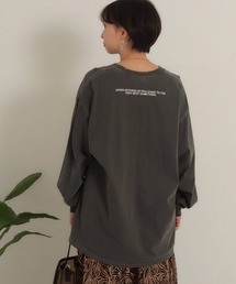 Factor= | バックPT.ロゴロングTシャツ(Tシャツ/カットソー)