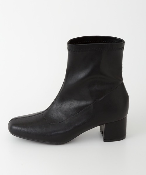 SpRay（スプレイ）の「ストレッチショートブーツ（ブーツ・レディース・ブラック/ブラウン/アイボリー・SMALL/MEDIUM/LARGE）」の13枚目の写真