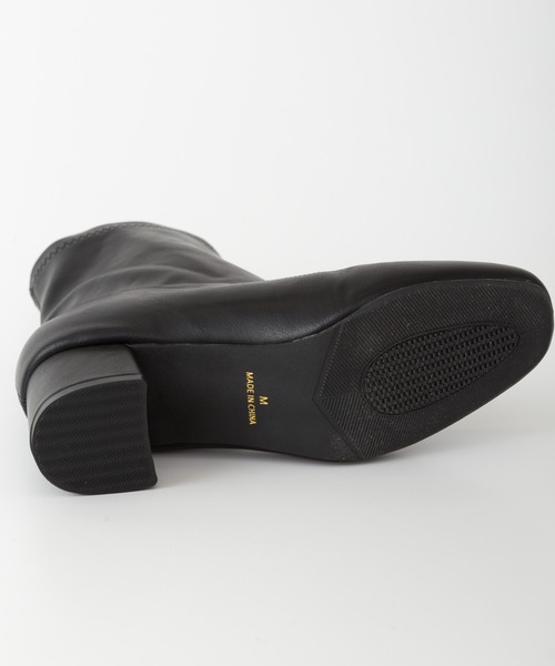 SpRay（スプレイ）の「ストレッチショートブーツ（ブーツ・レディース・ブラック/ブラウン/アイボリー・SMALL/MEDIUM/LARGE）」の17枚目の写真