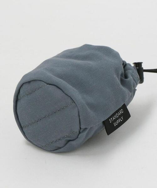STANDARD SUPPLY（スタンダードサプライ）の「＜STANDARD SUPPLY（スタンダードサプライ）＞ POUCH S/ポーチ（ポーチ・メンズ・モカ/ライトグレー/ブラック・ONE）」の5枚目の写真