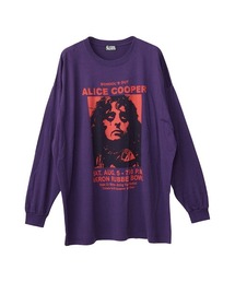 HYSTERIC GLAMOUR | ALICE COOPER/LIVE1972 オーバーサイズTシャツ(Tシャツ/カットソー)