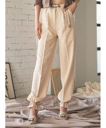 アレンジヘムパンツ