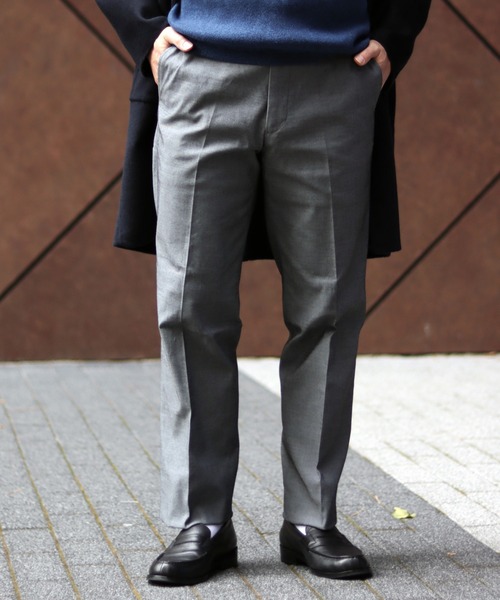 417 EDIFICE（フォーワンセブンエディフィス）の「ストレッチチノトラウザー（その他パンツ・メンズ・グレー/ネイビー/ベージュ・SMALL/LARGE/X-LARGE/MEDIUM/XX-LARGE）」の2枚目の写真