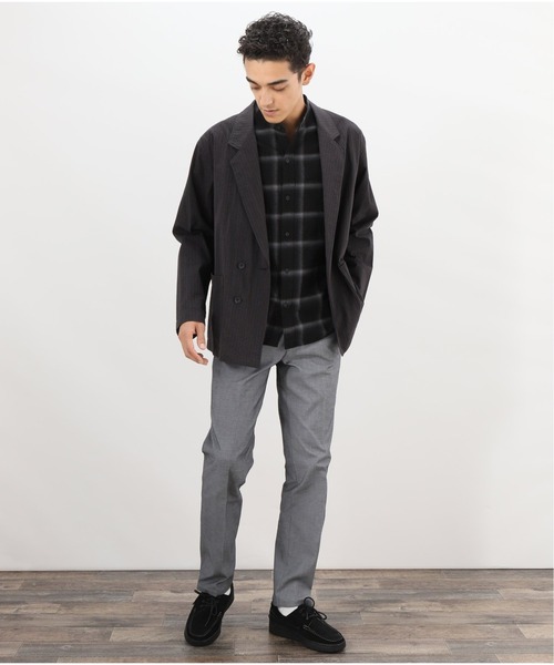 417 EDIFICE（フォーワンセブンエディフィス）の「ストレッチチノトラウザー（その他パンツ・メンズ・グレー/ネイビー/ベージュ・SMALL/LARGE/X-LARGE/MEDIUM/XX-LARGE）」の20枚目の写真