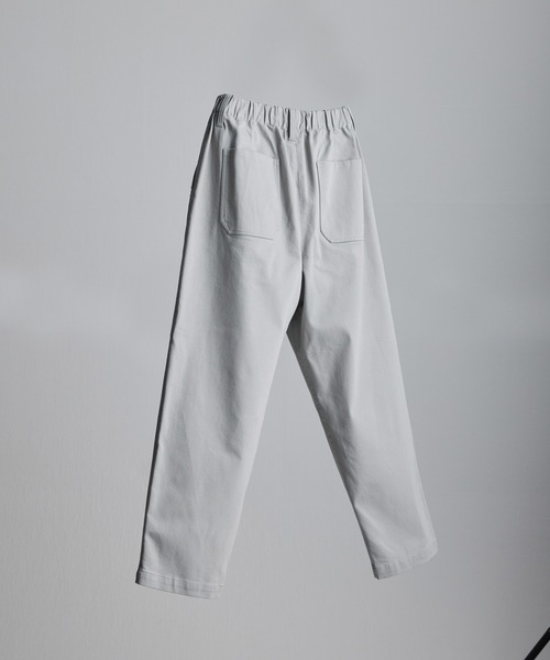 WYM LIDNM(ウィム バイ リドム)の「EURO RAYON STRAIGHT TROUSERS(その他パンツ・メンズ・ホワイト/ブラック/グリーン系その他・S/M/L)」の6枚目の写真