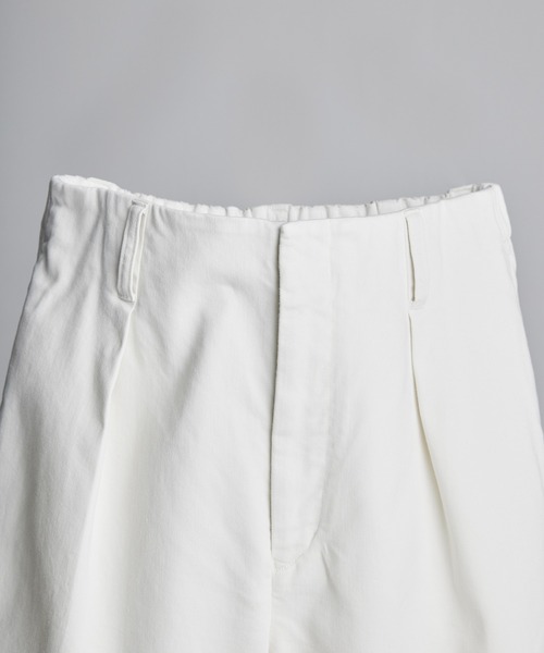 WYM LIDNM(ウィム バイ リドム)の「EURO RAYON STRAIGHT TROUSERS(その他パンツ・メンズ・ホワイト/ブラック/グリーン系その他・S/M/L)」の16枚目の写真