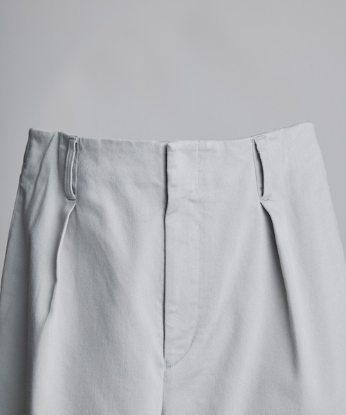 WYM LIDNM(ウィム バイ リドム)の「EURO RAYON STRAIGHT TROUSERS(その他パンツ・メンズ・ホワイト/ブラック/グリーン系その他・S/M/L)」の22枚目の写真