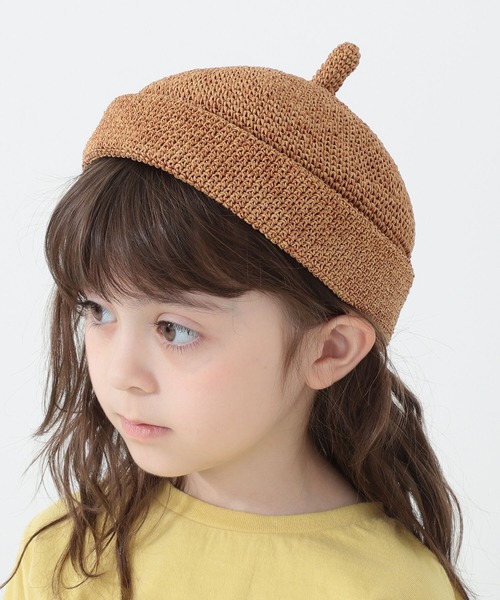 B:MING by BEAMS(ビーミングバイビームス)の「B:MING by BEAMS / ペーパー ロールキャップ 21SS(キャップ・キッズ・ブラウン/ブラック・ONE SIZE)」の2枚目の写真
