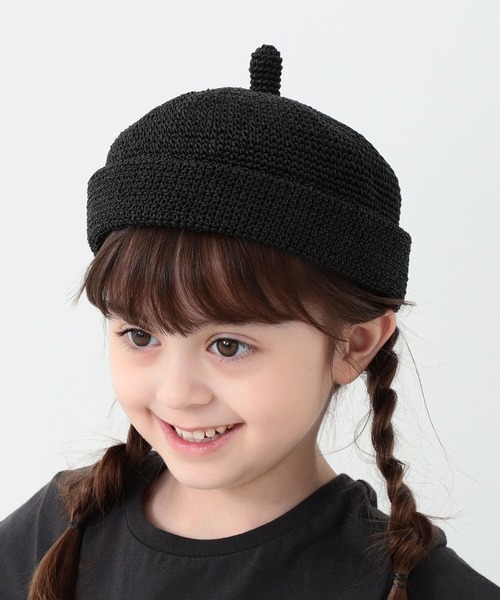 B:MING by BEAMS(ビーミングバイビームス)の「B:MING by BEAMS / ペーパー ロールキャップ 21SS(キャップ・キッズ・ブラウン/ブラック・ONE SIZE)」の1枚目の写真