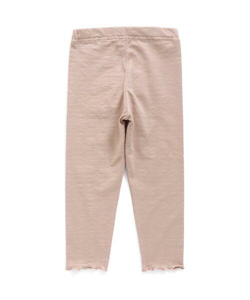 apres les cours（アプレレクール）の「ジャガードレギンス 9分丈（レギンス/スパッツ・キッズ・チャコール/ベージュ/アイボリー・100/120/110/130/80/90）」の6枚目の写真