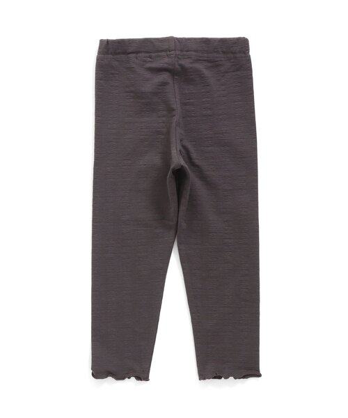 apres les cours（アプレレクール）の「ジャガードレギンス 9分丈（レギンス/スパッツ・キッズ・チャコール/ベージュ/アイボリー・100/120/110/130/80/90）」の5枚目の写真