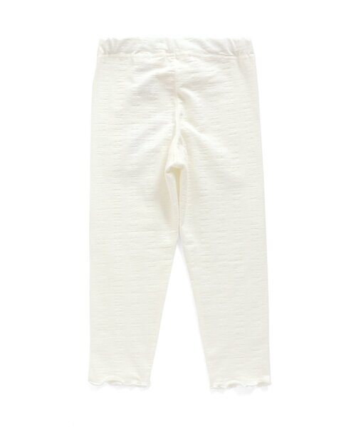 apres les cours（アプレレクール）の「ジャガードレギンス 9分丈（レギンス/スパッツ・キッズ・チャコール/ベージュ/アイボリー・100/120/110/130/80/90）」の4枚目の写真