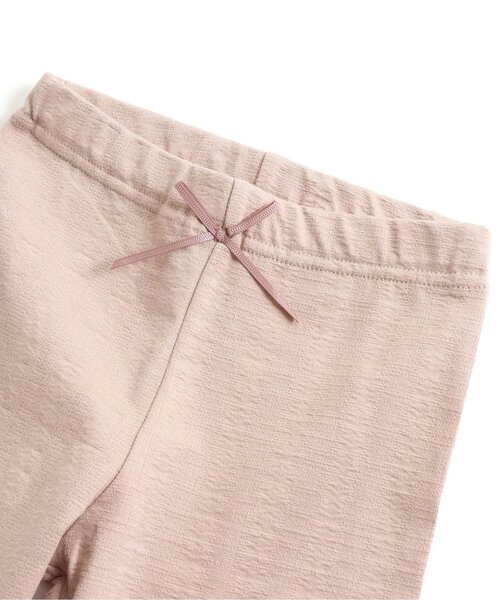 apres les cours（アプレレクール）の「ジャガードレギンス 9分丈（レギンス/スパッツ・キッズ・チャコール/ベージュ/アイボリー・100/120/110/130/80/90）」の7枚目の写真