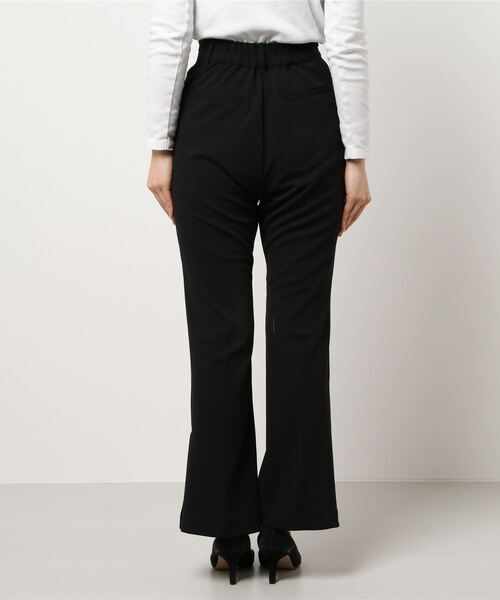 one way（ワンウェイ）の「【oneway】ジョーゼットPUスリットフレアーパンツ（その他パンツ・レディース・ブラック/ライトピンク/ベージュ・FREE）」の5枚目の写真