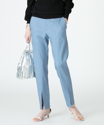 オックスフロントスリットパンツ