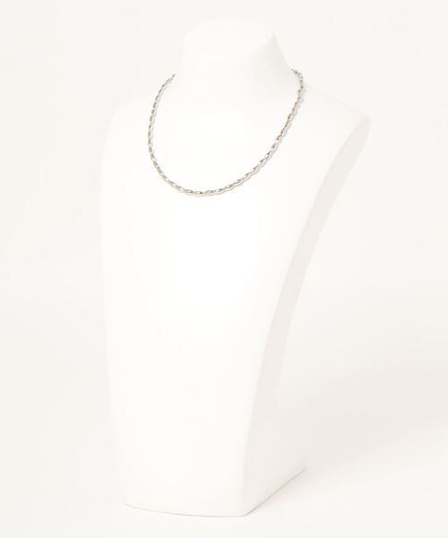 rapiecage(ラピエサージュ)の「パイプメタルビーズチョーカー(チョーカー・レディース・シルバー・FREE)」の5枚目の写真