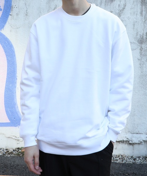 United Athle（ユナイテッドアスレ）の「United Athle/10.0オンス クルーネック スウェット（スウェット・メンズ・ブラック/ホワイト/グレー/ベージュ/グリーン・SMALL/MEDIUM/LARGE/X-LARGE）」の2枚目の写真