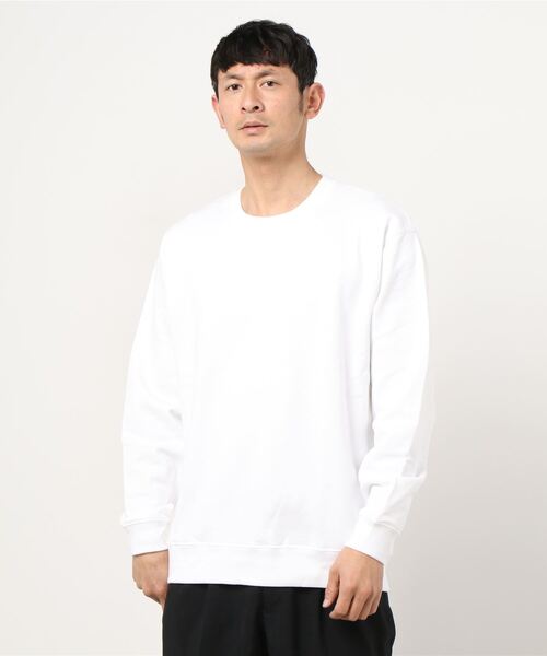 United Athle（ユナイテッドアスレ）の「United Athle/10.0オンス クルーネック スウェット（スウェット・メンズ・ブラック/ホワイト/グレー/ベージュ/グリーン・SMALL/MEDIUM/LARGE/X-LARGE）」の8枚目の写真