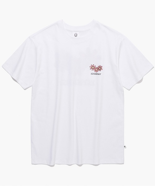 ISTKUNST(イストクンスト)の「【ISTKUNST】FLOWER FRIENDS TEE / イストクンスト フラワー フレンズ 半袖 Tシャツ(Tシャツ/カットソー・メンズ・ホワイト/ネイビー/パープル・MEDIUM/LARGE)」の6枚目の写真