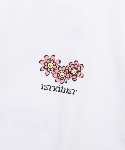 ISTKUNST(イストクンスト)の「【ISTKUNST】FLOWER FRIENDS TEE / イストクンスト フラワー フレンズ 半袖 Tシャツ(Tシャツ/カットソー・メンズ・ホワイト/ネイビー/パープル・MEDIUM/LARGE)」の9枚目の写真