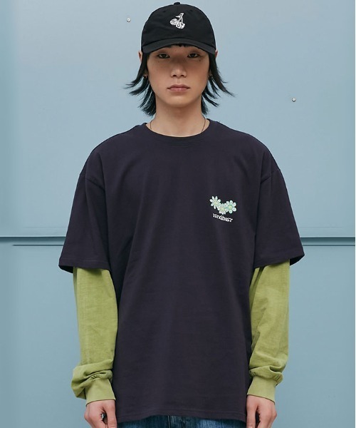 ISTKUNST(イストクンスト)の「【ISTKUNST】FLOWER FRIENDS TEE / イストクンスト フラワー フレンズ 半袖 Tシャツ(Tシャツ/カットソー・メンズ・ホワイト/ネイビー/パープル・MEDIUM/LARGE)」の20枚目の写真