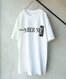 NUMBER (N)INE | 【NUMBER (N)INE】《別注》スイッチロゴプリント ビンテージクルーネックTシャツ(Tシャツ/カットソー)