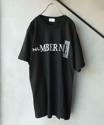 NUMBER (N)INE | 【NUMBER (N)INE】《別注》スイッチロゴプリント ビンテージクルーネックTシャツ(Tシャツ/カットソー)