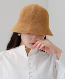 Bab | 【WEB限定】リネンタッチバケットハット(ハット)