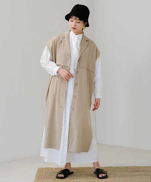 Bab（バブ）の「リネンタッチバケットハット（ハット・レディース・ブラック/ベージュ/ブラウン/ホワイト系その他・ONESIZE）」の21枚目の写真