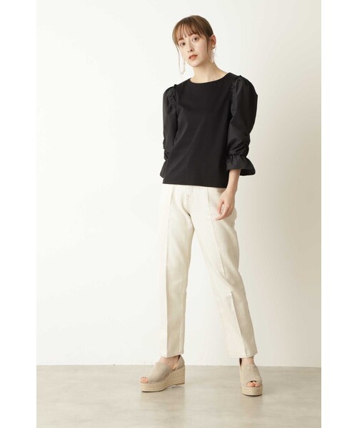 JILL STUART(ジルスチュアート)の「◆テリーデニムパンツ(デニムパンツ・レディース・ブルー/ベージュ・2/0/4)」の22枚目の写真