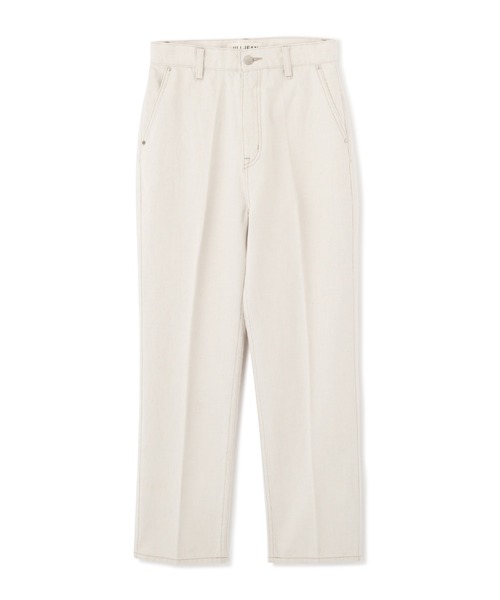 JILL STUART(ジルスチュアート)の「◆テリーデニムパンツ(デニムパンツ・レディース・ブルー/ベージュ・2/0/4)」の9枚目の写真