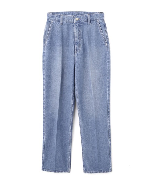 JILL STUART(ジルスチュアート)の「◆テリーデニムパンツ(デニムパンツ・レディース・ブルー/ベージュ・2/0/4)」の3枚目の写真